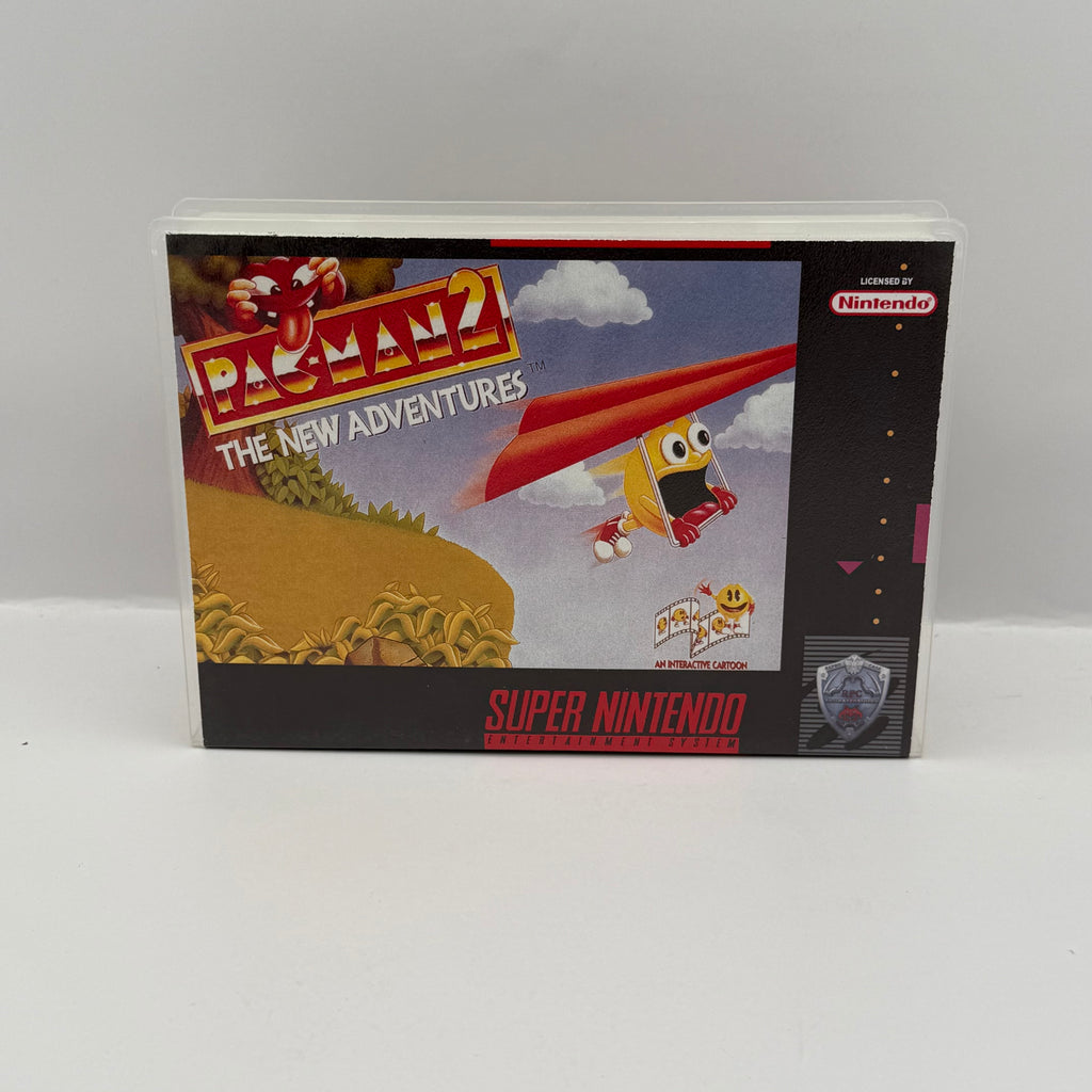 Pac-Man 2: The New Adventures Custom Game Case - SNES (Case Only, No Game)