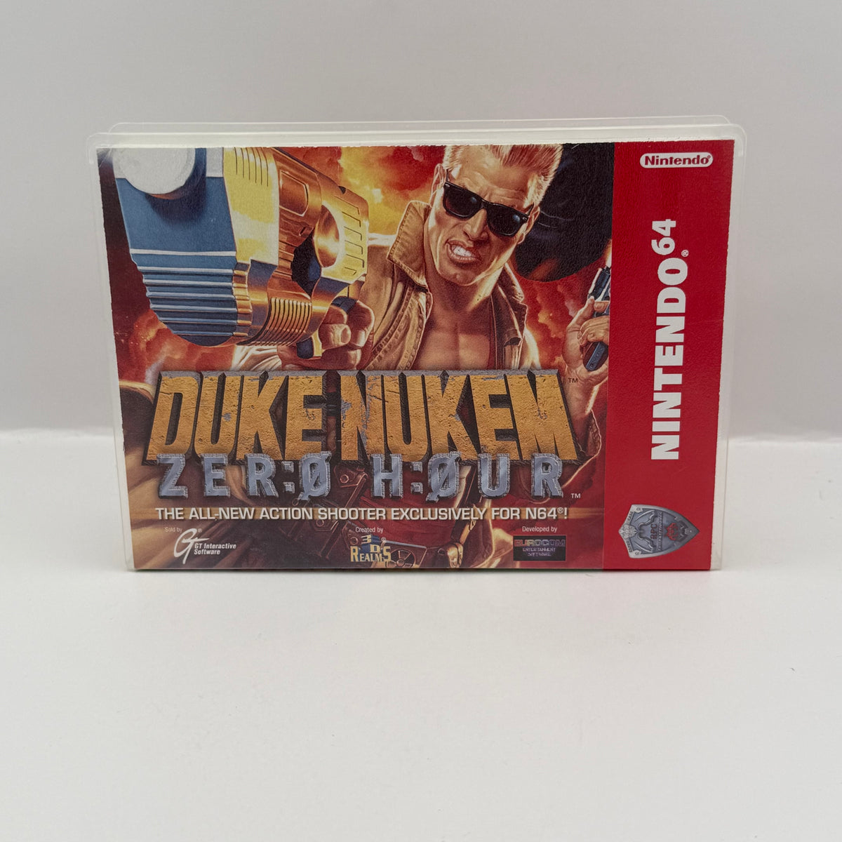 Duke Nukem: Zero Hour Custom Game Case - Nintendo 64 (Case Only, No Game)