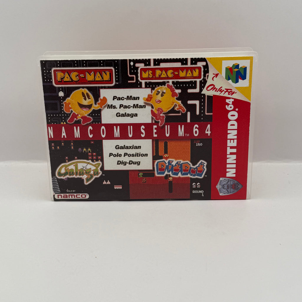 Namco Museum 64 Custom Game Case - Nintendo 64 (Case Only, No Game)