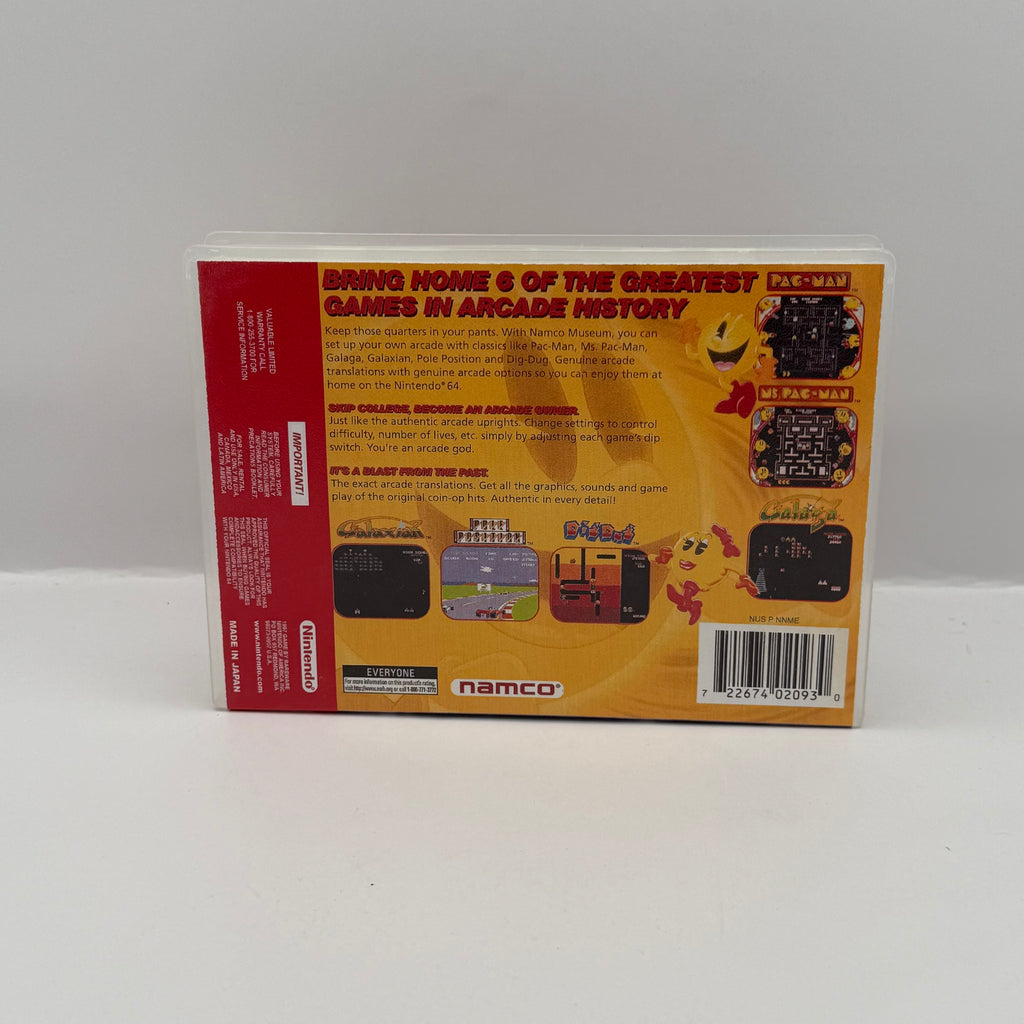 Namco Museum 64 Custom Game Case - Nintendo 64 (Case Only, No Game)