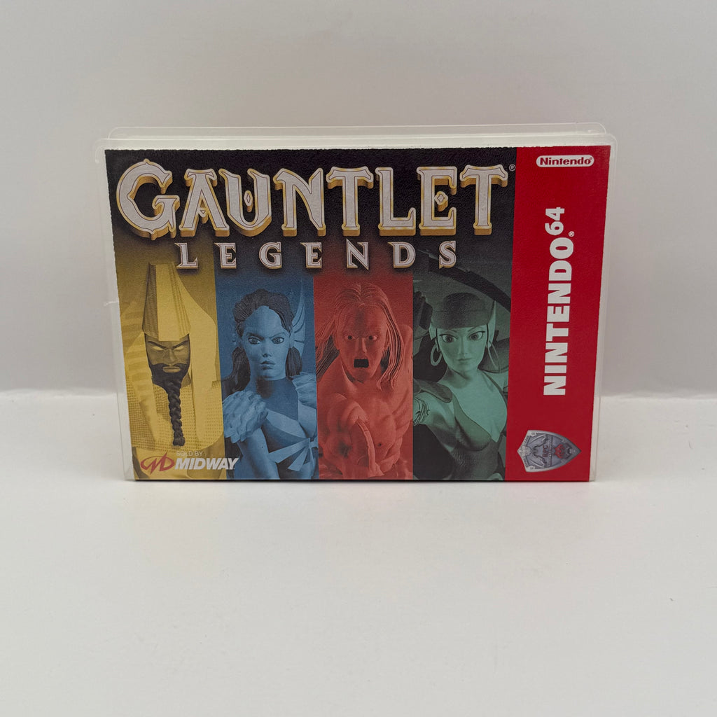 Gauntlet Legends Custom Game Case - Nintendo 64 (Case Only, No Game)
