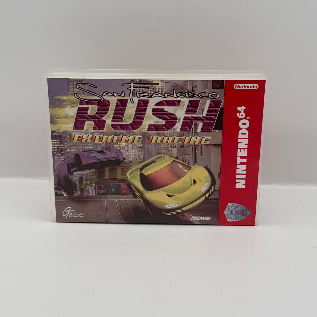 San Francisco Rush: Extreme Racing Custom Game Case - Nintendo 64 (Case Only, No Game)