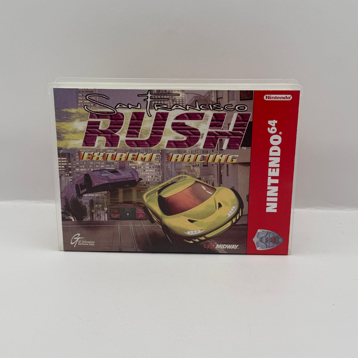 San Francisco Rush: Extreme Racing Custom Game Case - Nintendo 64 (Case Only, No Game)