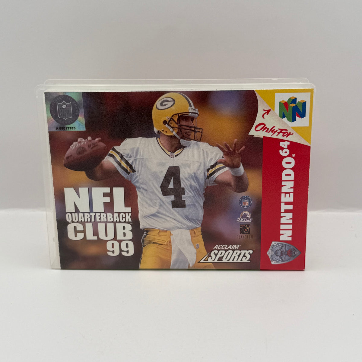 NFL Quarterback Club 99 Custom Game Case - Nintendo 64 (Case Only, No Game)