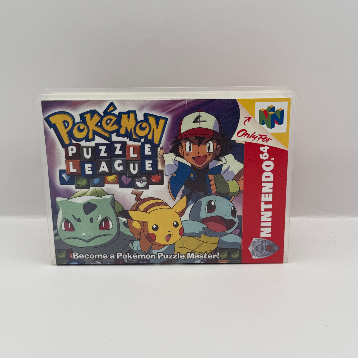 Pokémon Puzzle League Custom Game Case - Nintendo 64 (Case Only, No Game)