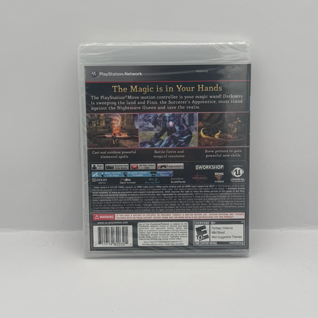 Sorcery - PS3 - New Sealed