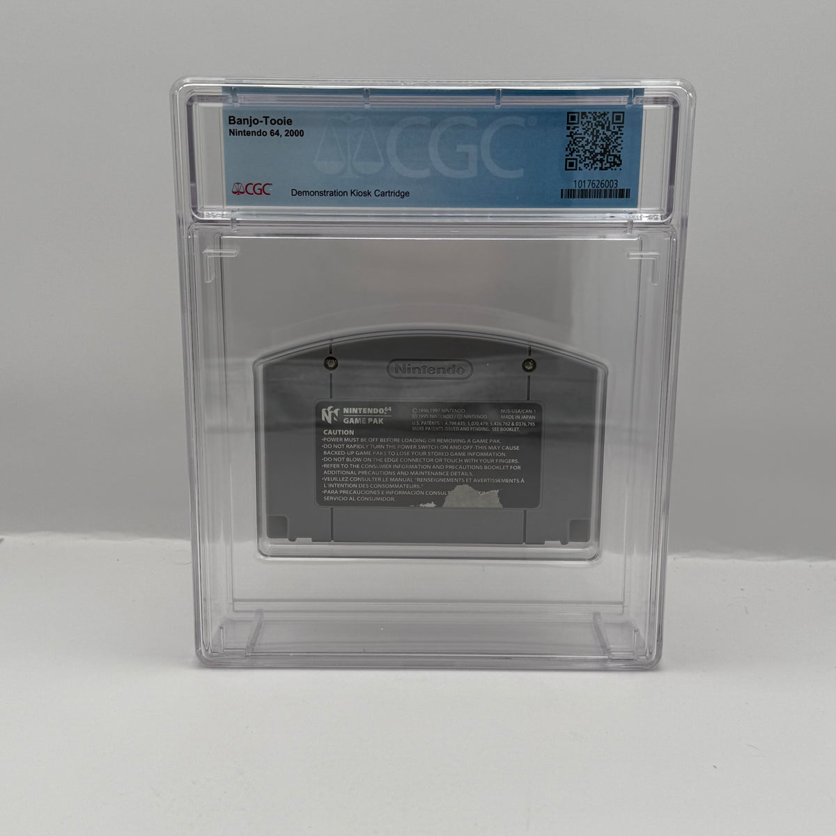 Banjo-Tooie Not for Resale Cartridge (N64) CGC 6.0