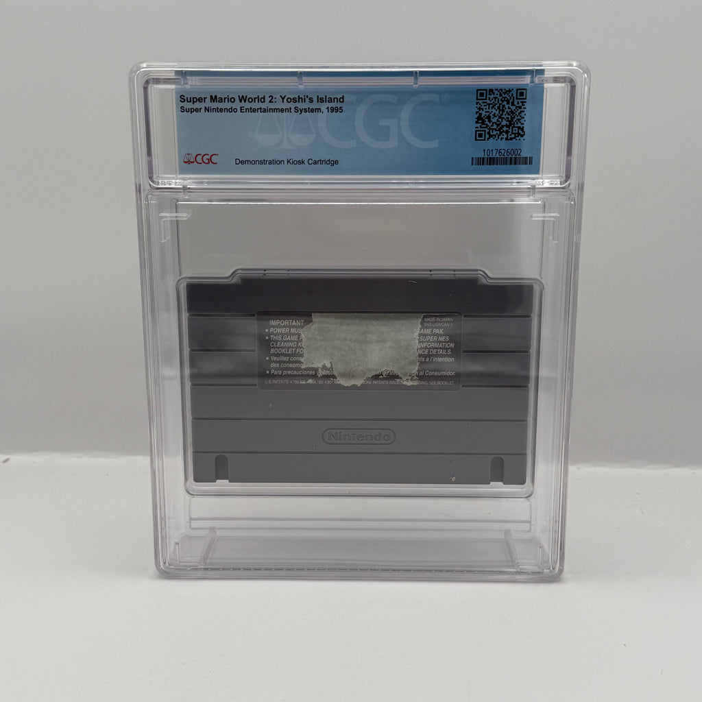 Super Mario World 2: Yoshi's Island Not for Resale Cartridge (SNES) CGC 5.5