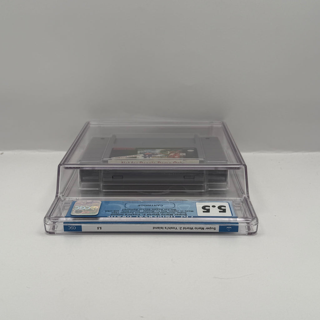 Super Mario World 2: Yoshi's Island Not for Resale Cartridge (SNES) CGC 5.5