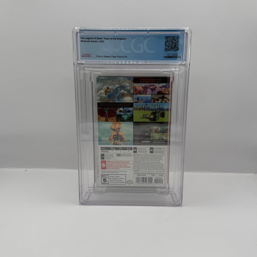 The Legend of Zelda: Tears of the Kingdom (Switch) CGC 9.8 A++ Sealed