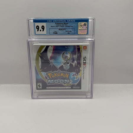Pokémon Moon (3DS) CGC 9.9 A++ Sealed