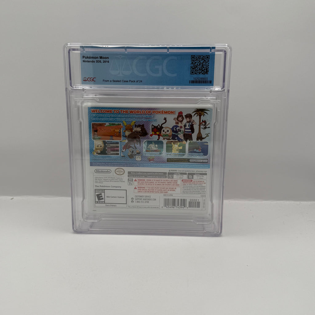 Pokémon Moon (3DS) CGC 9.9 A++ Sealed