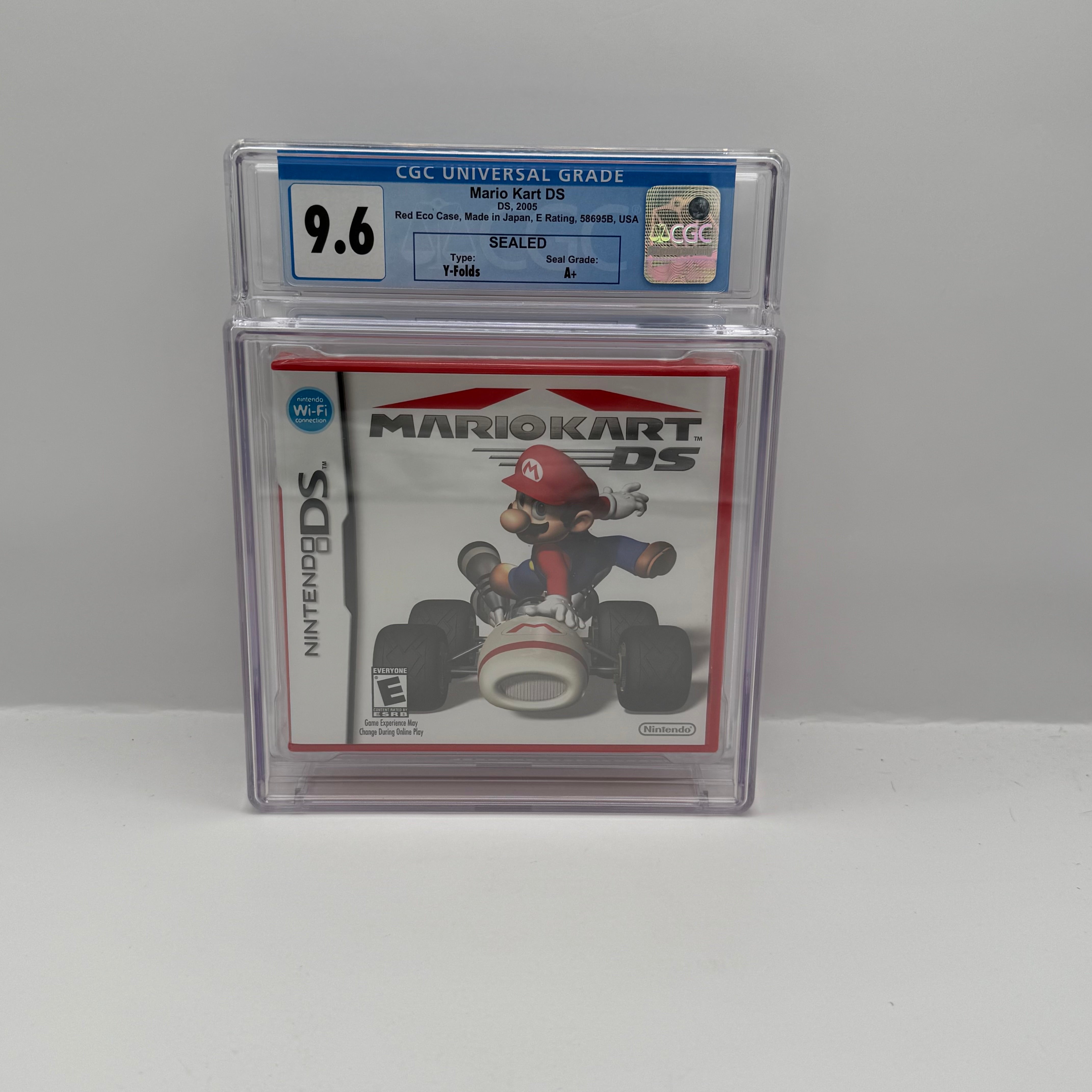 マリオds Mario Kart DS CGC 9.6 A+ Sealed | Etowntec Gaming