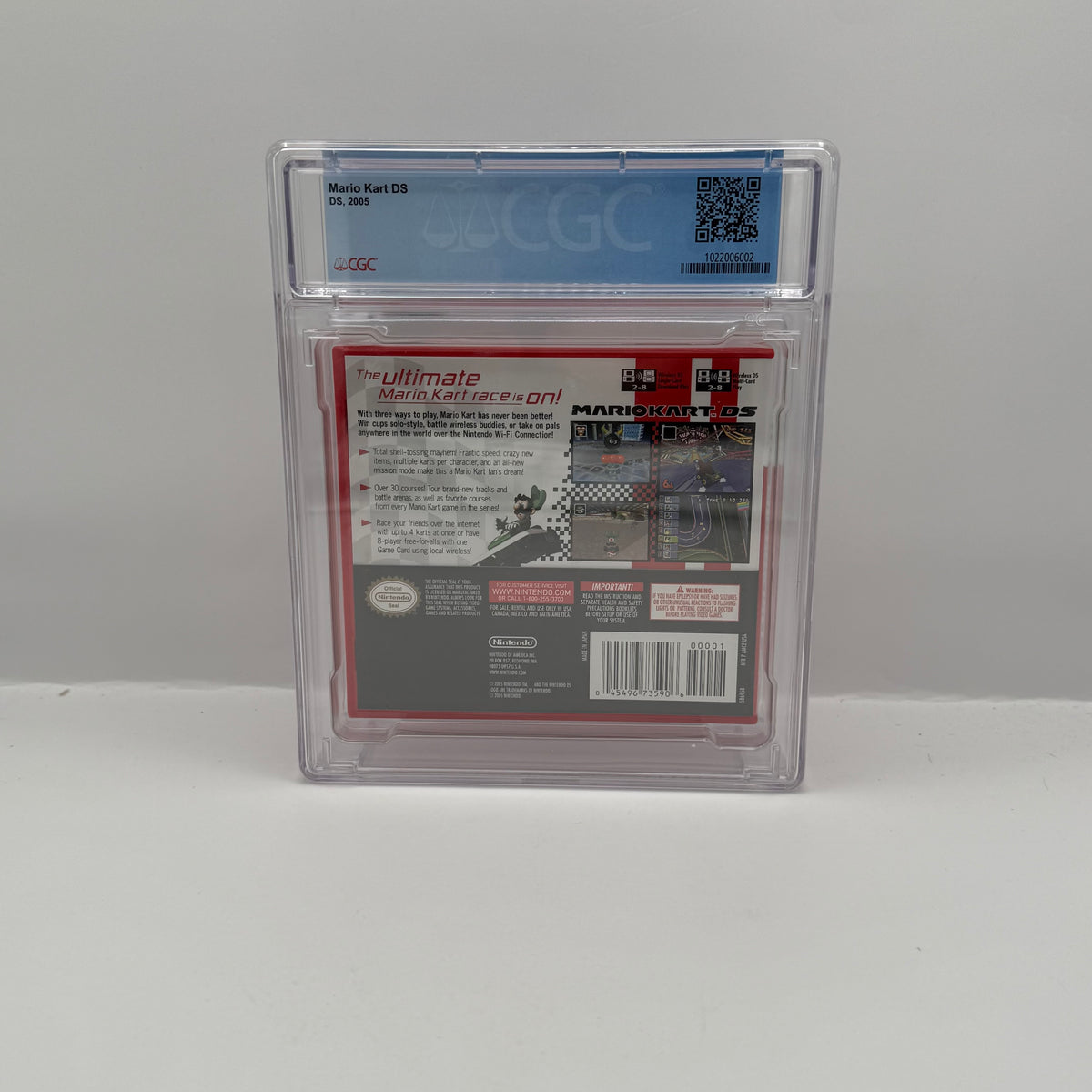 Mario Kart DS (Nintendo DS) CGC 9.6 A+ Sealed