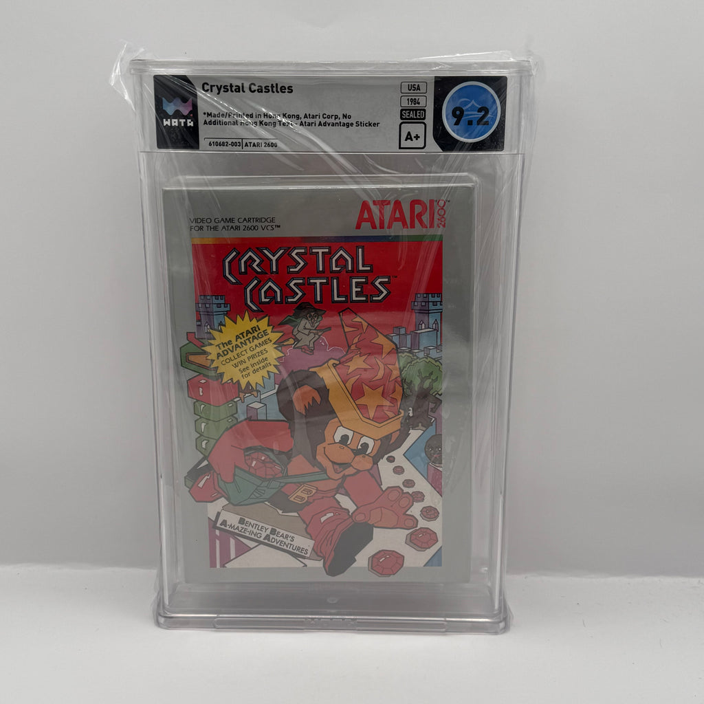 Crystal Castles (Atari 2600) WATA 9.2 A+ Sealed