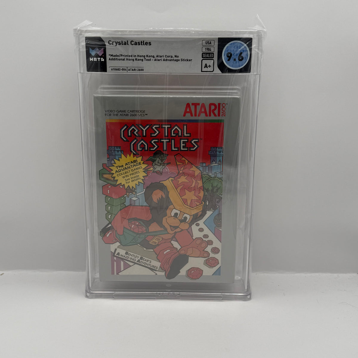 Crystal Castles (Atari 2600) WATA 9.6 A+ Sealed