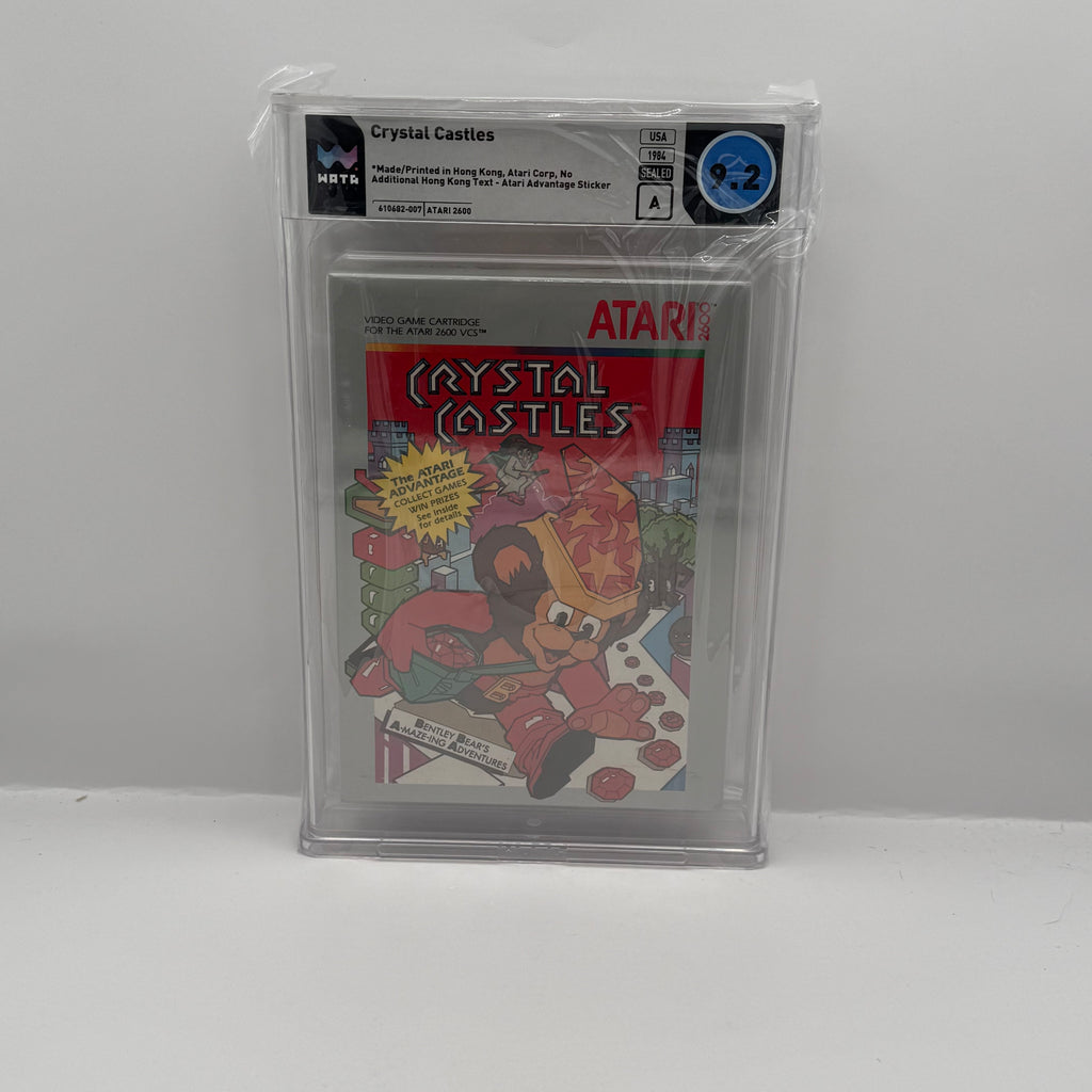 Crystal Castles (Atari 2600) WATA 9.2 A Sealed