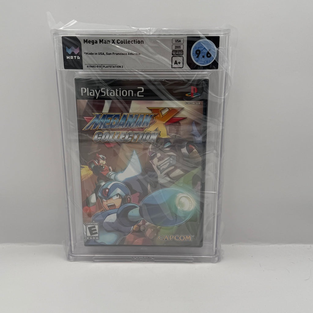 Mega Man X Collection (PS2) WATA 9.6 A+ Sealed