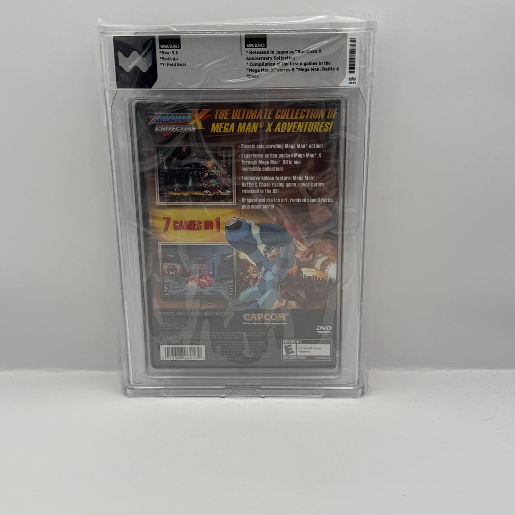 Mega Man X Collection (PS2) WATA 9.6 A+ Sealed