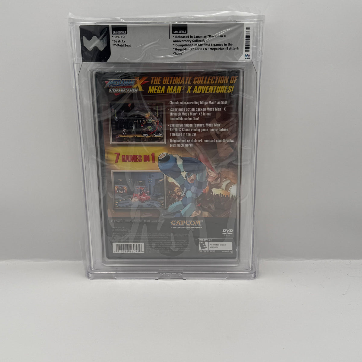 Mega Man X Collection (PS2) WATA 9.6 A+ Sealed