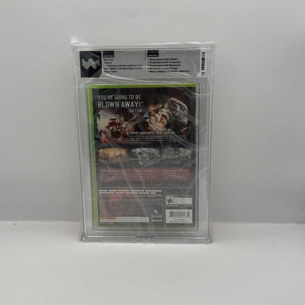 Gears of War 2 (Xbox 360) WATA 9.8 A Sealed