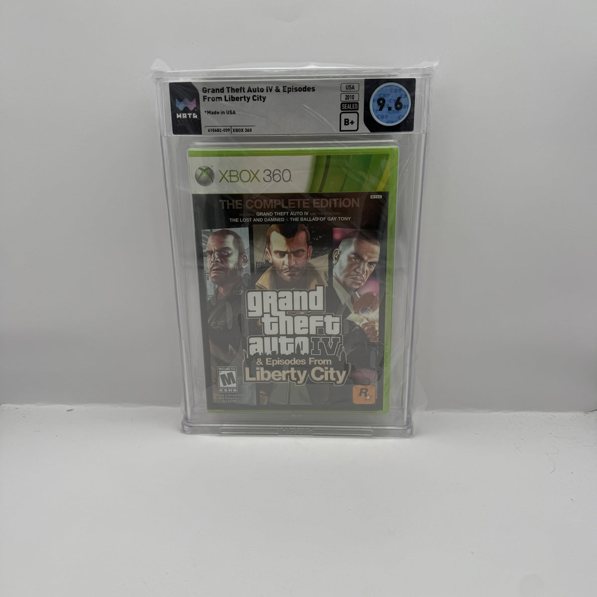 Grand Theft Auto IV & Episodes from Liberty City: The Complete Edition (Xbox 360) WATA 9.6 B+ Sealed