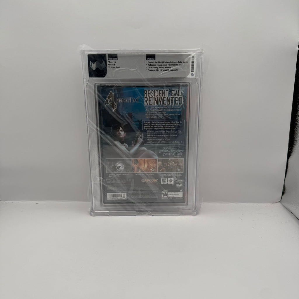 Resident Evil 4 (Greatest Hits) (PS2) WATA 9.6 A+ Sealed