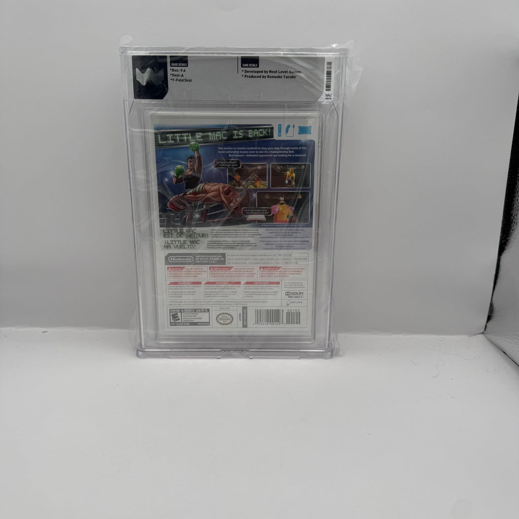 Punch-Out!! (Wii) WATA 9.6 A Sealed