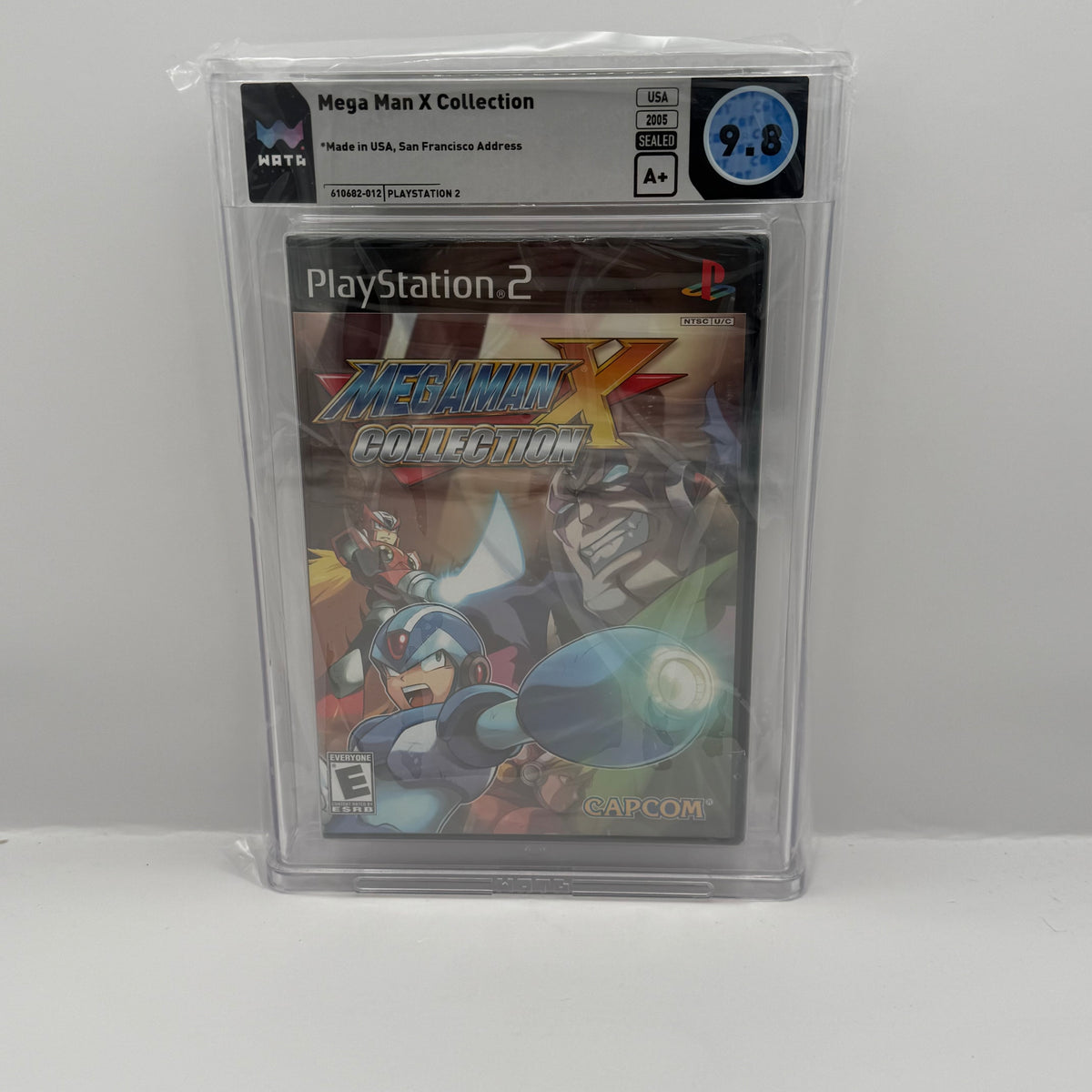Mega Man X Collection (PS2) WATA 9.8 A+ Sealed