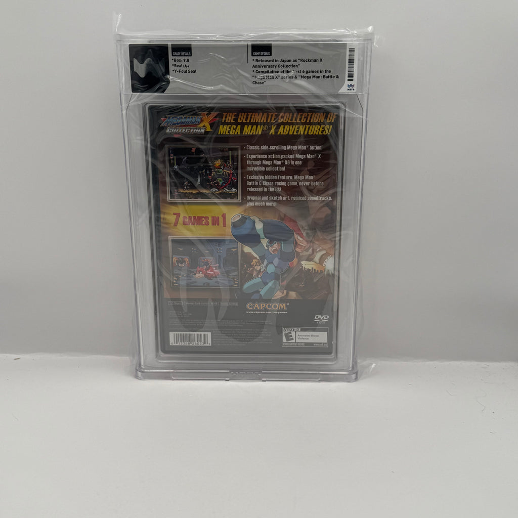 Mega Man X Collection (PS2) WATA 9.8 A+ Sealed