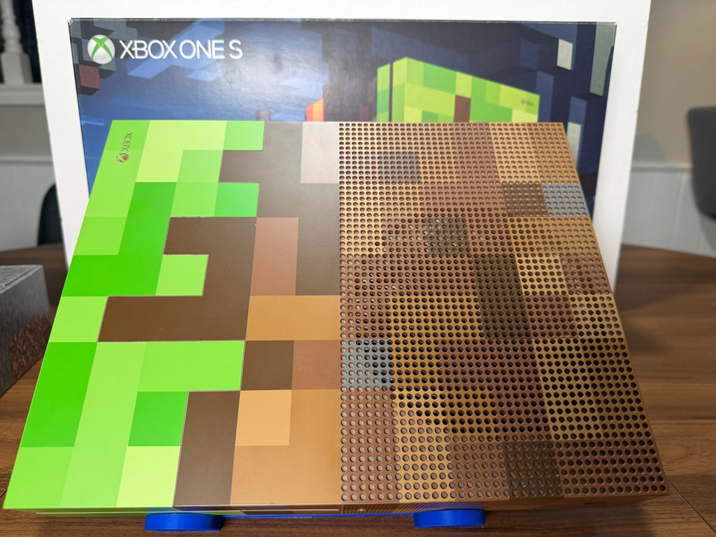 Xbox One S Minecraft Limited Edition 1TB Console with Creeper Controller