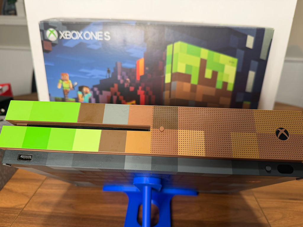 Xbox One S Minecraft Limited Edition 1TB Console with Creeper Controller