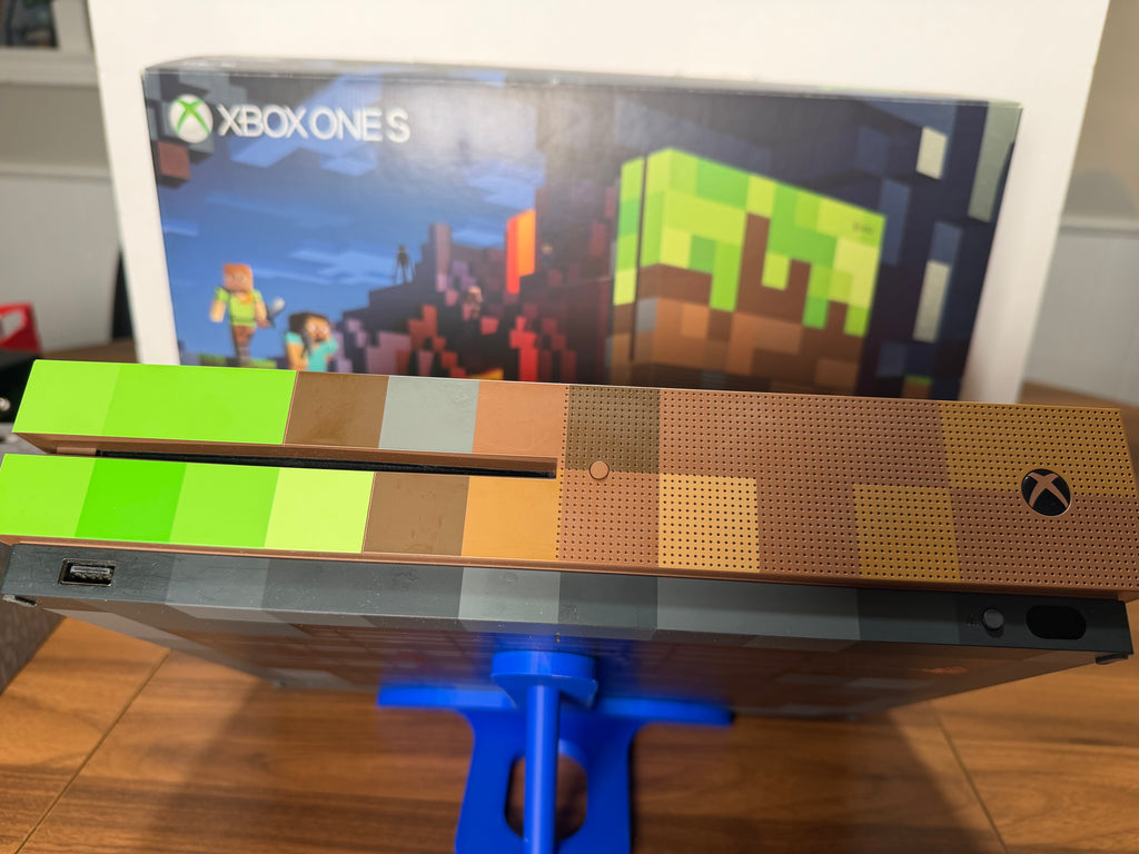 Xbox One S Minecraft Limited Edition 1TB Console with Creeper Controller