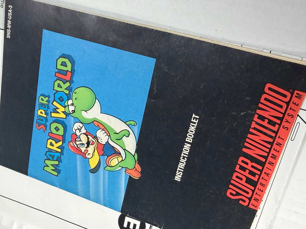 Super Nintendo SNES Super Set CIB with Super Mario World & All-Stars