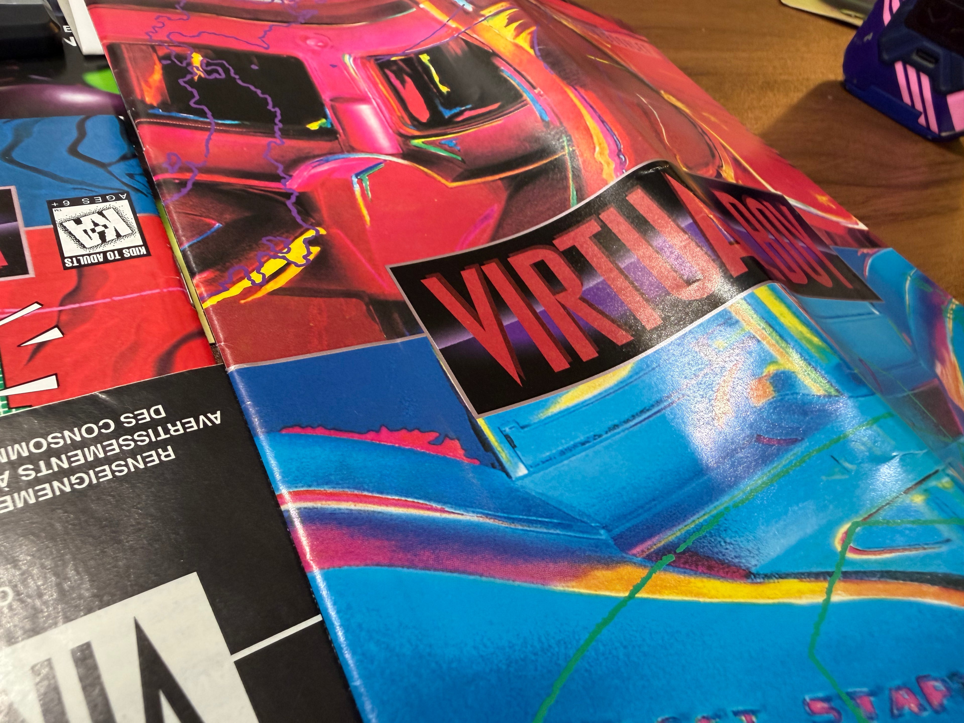 Nintendo Virtual Boy Complete CIB Bundle with AC Adapter Tap