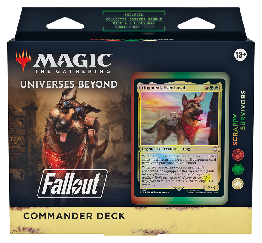 Magic: The Gathering - Fallout Commander Deck - Scrappy Survivors
