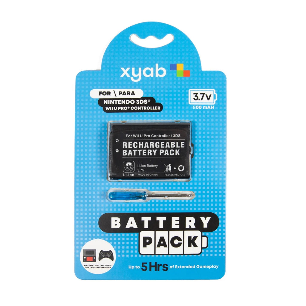Nintendo 3DS / Wii U Pro Controller Replacement Battery