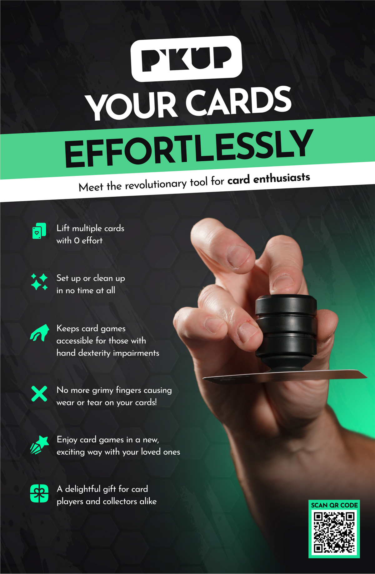 P'kup Card Lifter