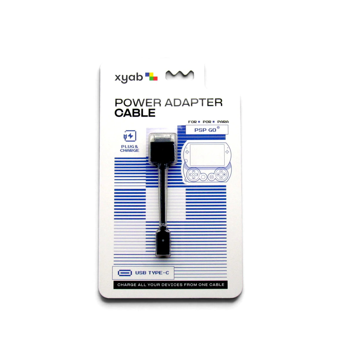 USB-C Power Adapter Cable for PSP Go