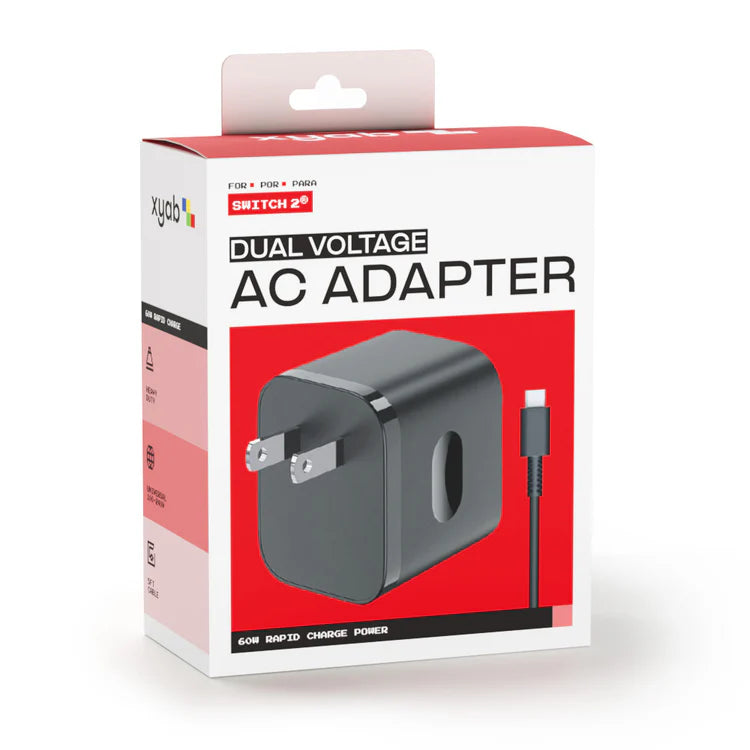Nintendo Switch 2 Dual Voltage AC Adapter