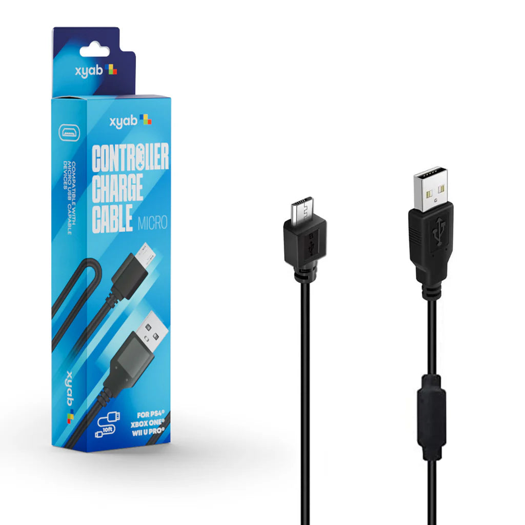 Controller Charging Cable - Micro (10 ft)