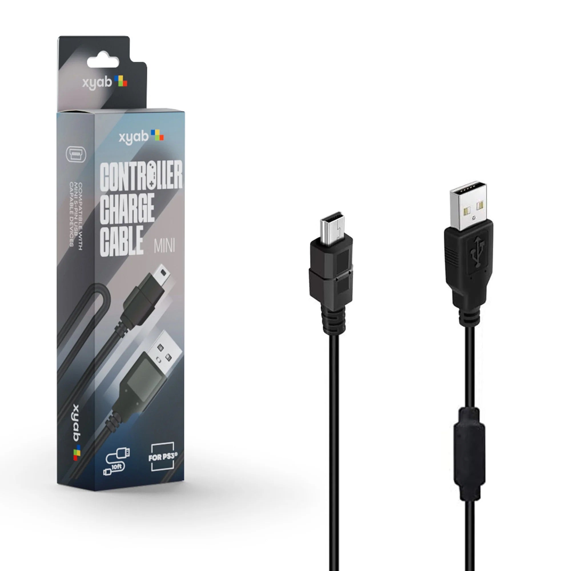 Controller Charging Cable - Mini (10 ft)