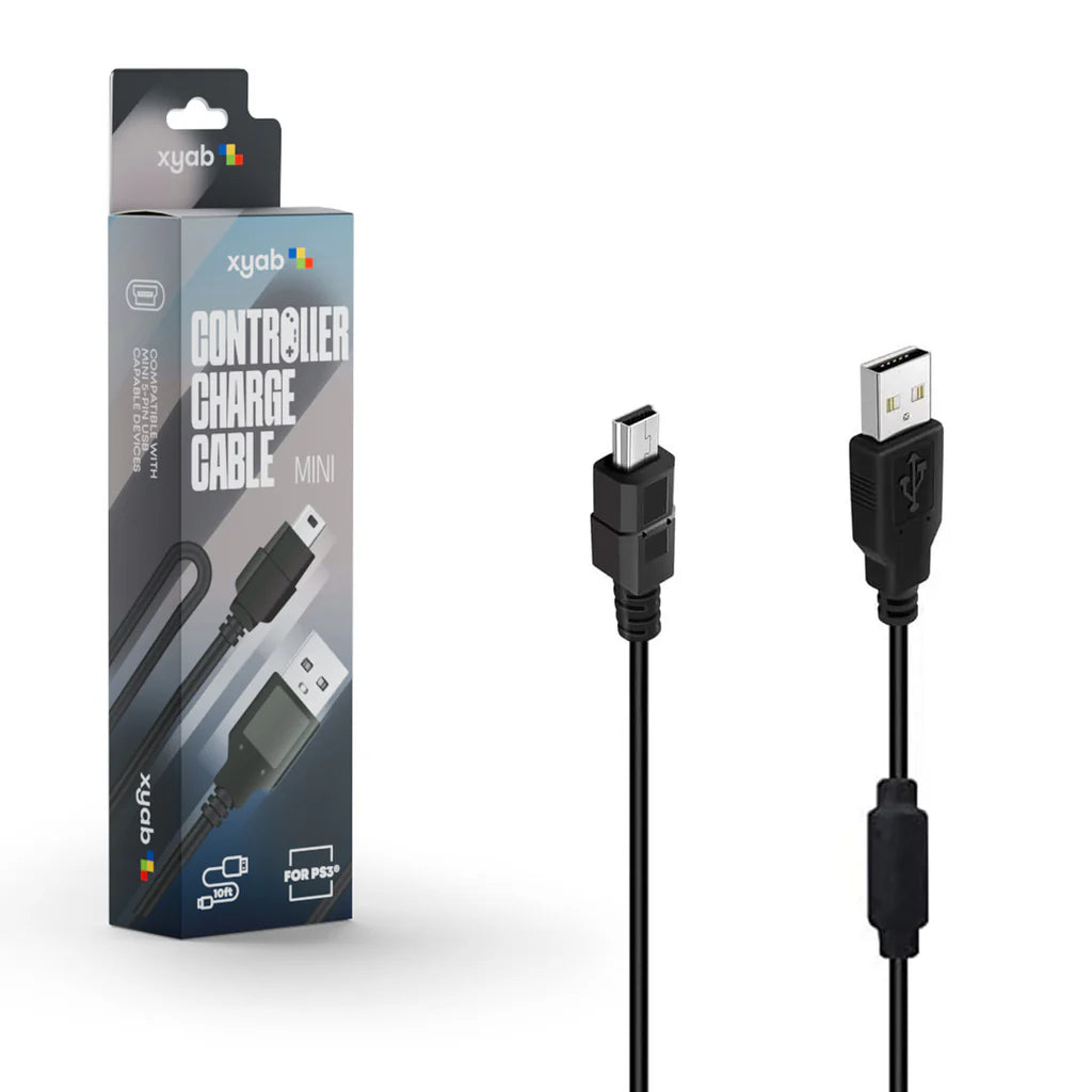 Controller Charging Cable - Mini (10 ft)