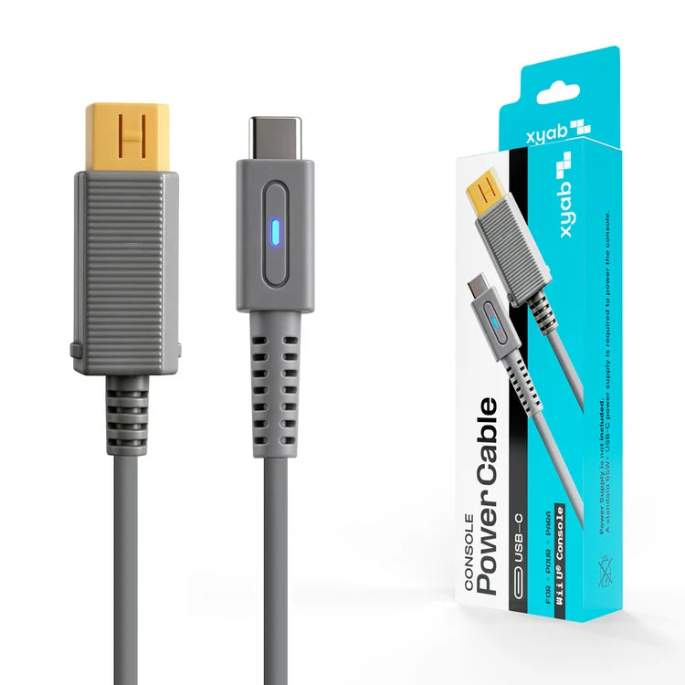 USB-C Power Adapter Cable for Wii U Console