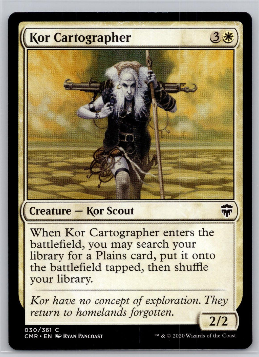 Kor Cartographer (30) Commander Legends Magic: The Gathering Near Mint