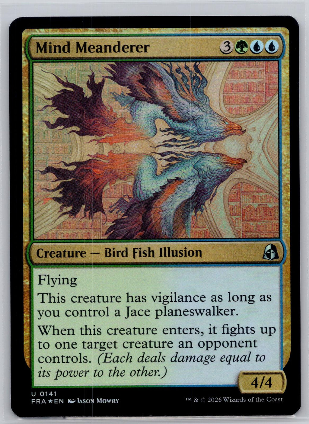 Mind Meanderer Reality Fracture Magic: The Gathering Foil Near Mint