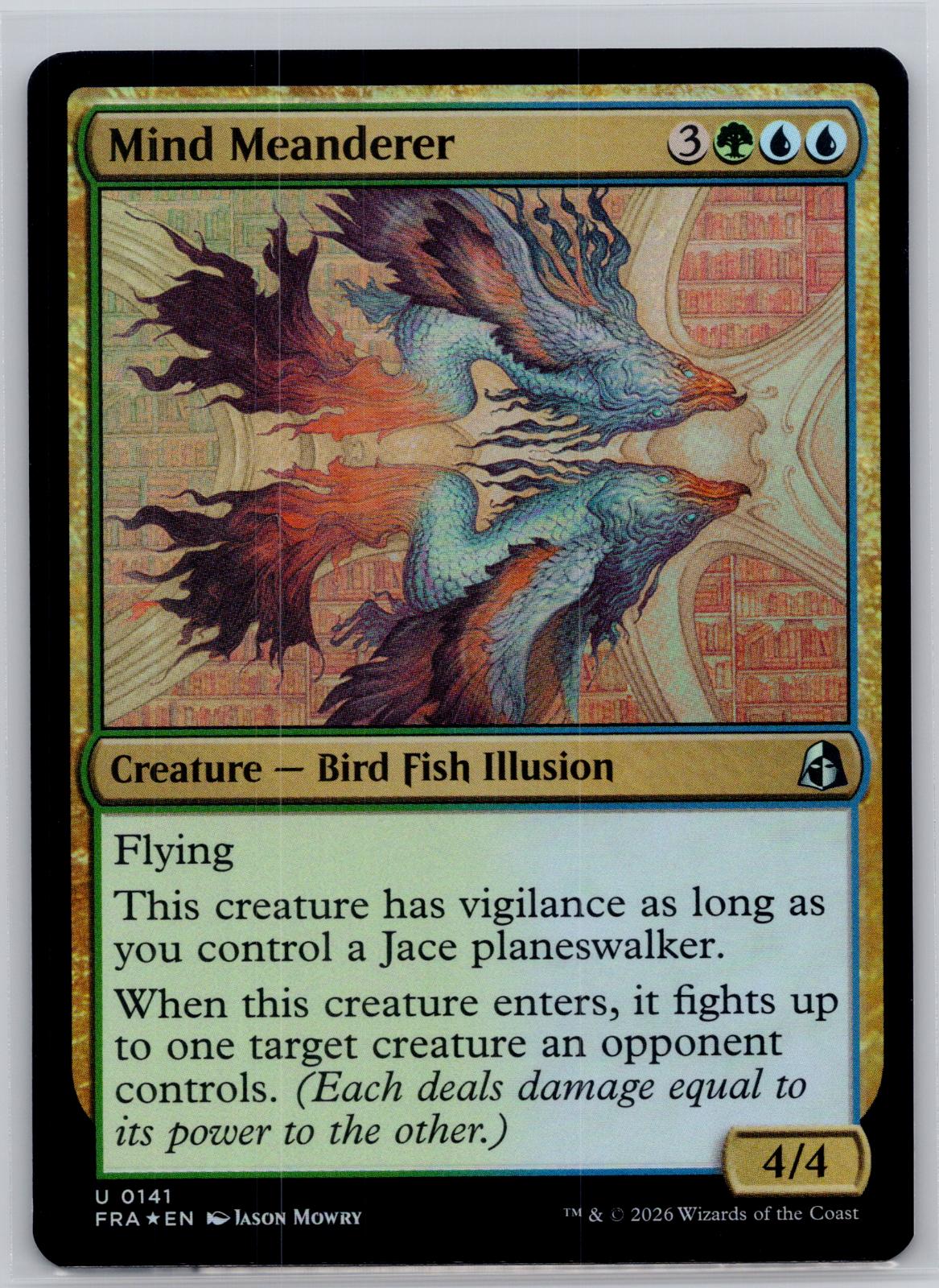 Mind Meanderer Reality Fracture Magic: The Gathering Foil Near Mint