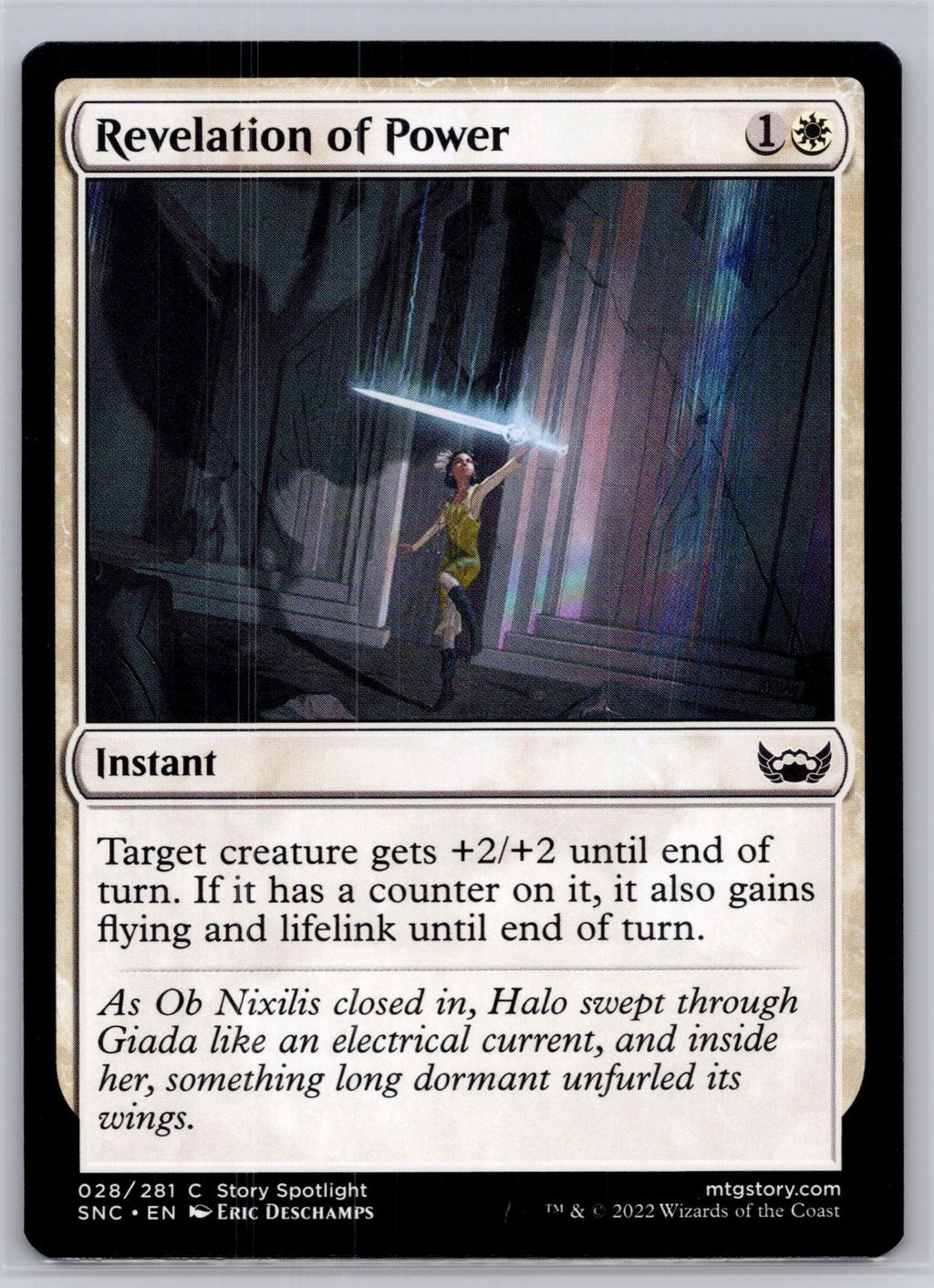 Revelation of Power Streets of New Capenna Magic: The Gathering Near Mint