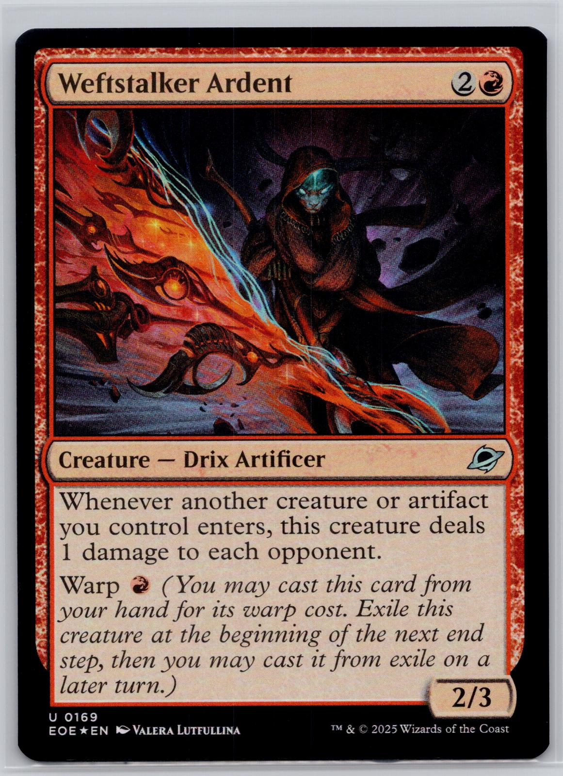 Weftstalker Ardent Edge of Eternities Magic: The Gathering Foil Near Mint