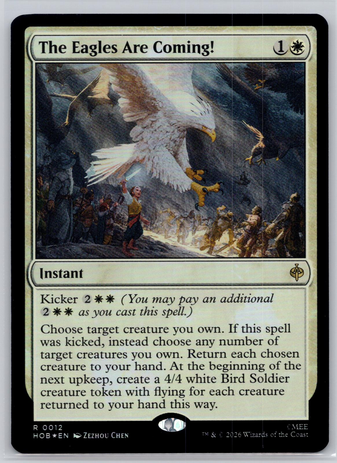 The Eagles Are Coming! The Hobbit Magic: The Gathering Foil Near Mint